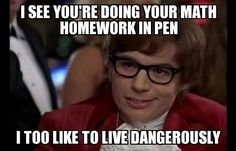 WSHSIBOdoherty's tweet photo. Your average IB math student. GO WSHS IB! GO Bears!!! @Petes_dragons https://t.co/rseBzfPChE
