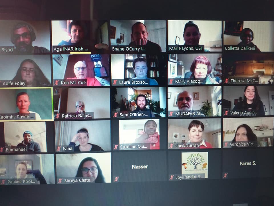 Fantastic Members meeting yesterday!Grt discussions on CERD followup,#NationalActionPlanAgainstRacism,#hatecrime,#hatespeech,plenty of updates on #antiracism work.Welcomed new Members:Cumann Na Daoine,@FFFireland,@ILMIreland,@SpunOut!
Despite #lockdown anti-racism work continues https://t.co/73R5XBqwgL
