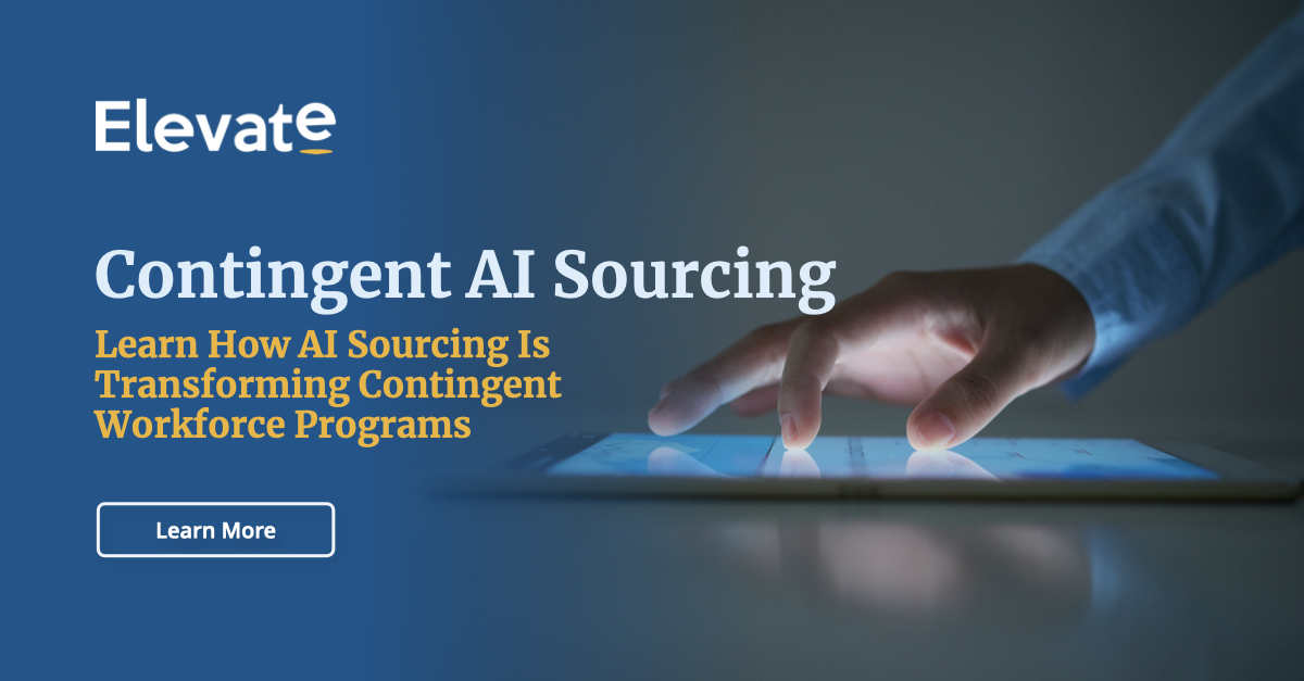 elevatedirect's tweet photo. As the Future of work becomes more evident and the acceptance that Contingent Workforce Programs have a significant part to play AI Sourcing will become an integral part of the talent sourcing model. Learn more about AI Sourcing v Traditional Sourcing  https://t.co/UlEfORJgSz https://t.co/PZoqrA9MhK