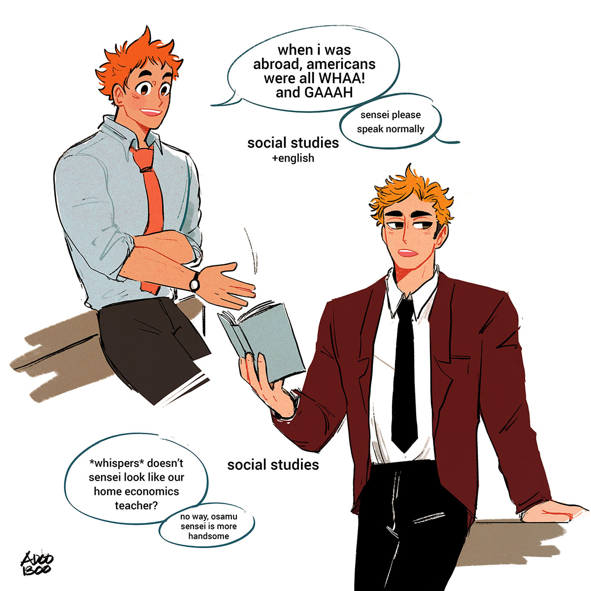 if msby were teachers
#Haikyuu #MSBY 