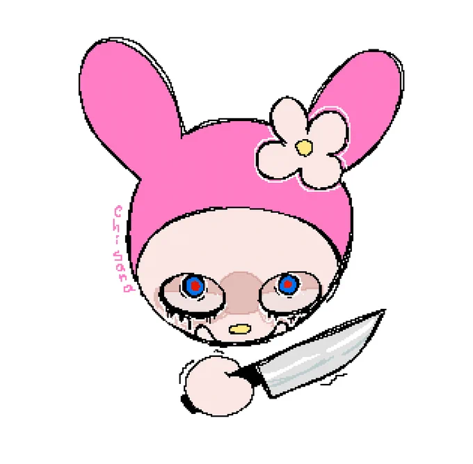 ?54NR10 Cursed Emojis?

#Sanrio #kuromi #melody 