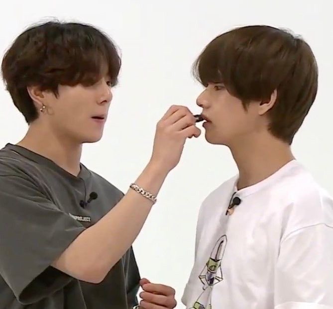 sharing lipbalm is their thing
