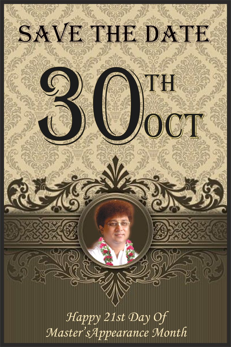 #happy_21st_Day_of_Masters_Appearance_Month #shrimadhusudanbapuji
Come lets celebrate each & everyday by #lighting a #lamp everyday in #Masters #Honour
For more details contact us on-
+91-7066727666 / +91-9284826810
#Excited #radheradhe #krshna #shrimadhusudanbapuji #damodardas https://t.co/jefvdGxxkm