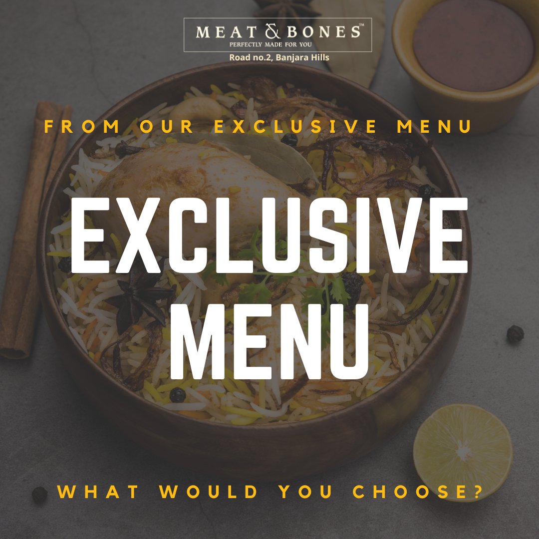 meatandbonea's tweet photo. From Our Exclusive Menu , What Will you Choose ?
.
.
.
#restaurant #food #instafood #foodporn #foodie #yummy #restaurants #restaurante #restaurantweek #foodblogger #meatandbones #mandb #foodstagram #top_food_of_instagram #foodstagram https://t.co/67rf024gxy