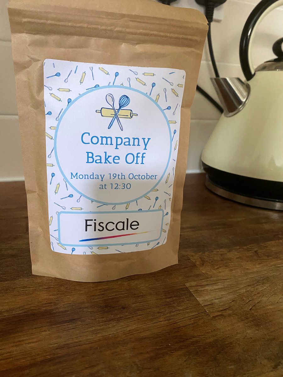 Move over Mary Berry, the first Fiscale Company Bake Off has exposed more than one or two "soggy bottoms", but overall, a resounding success with more than a couple of Star Bakers.

Thanks @katiebakesMixes for the amazing (fool proof) cookie mixes!