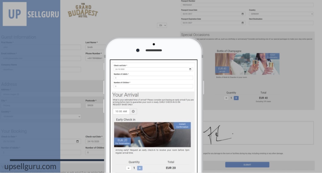 upsellguru's tweet photo. We have launched our Digital Check-in feature back in July and are already helping 100s of hotels to reduce queues at the Front Desk.
Our new feature lets guests personalize their stay and save time, while hotels have another touch-point to increase revenue. #hotel #upsell https://t.co/4cL9A2ljGl