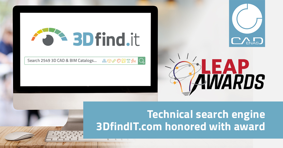 BIMcatalogs's tweet photo. https://t.co/4br7FGbjBm awarded with LEAP Award 2020! Our search engine was recognized in the category "Software" for its innovative features to assist engineers in finding components. Thanks Design World &amp; @WTWH_Media! https://t.co/OQ8lLoE1pS
#searchengine #digitaltwin https://t.co/eeXCfBvZlU
