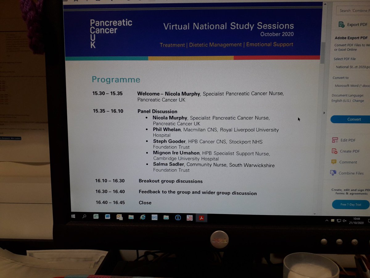 hpb_stockport's tweet image. #pcukstudyday providing support during covid19 and beyond.
Our lead Hpb CNS was invited to join panel on such a importance subject during the virtual PCUK conference. 
@GooderSteph @StockportNHS @GastroNW