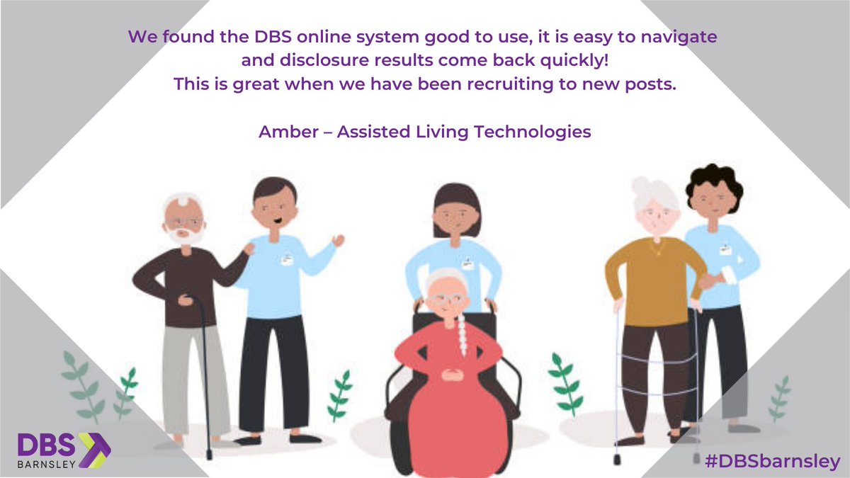 DBSbarnsley's tweet image. The proof of our excellent DBS system is here! Another positive testimonial from a Manager who highly rates our service.

#DBSbarnsley 
@DBSgovuk