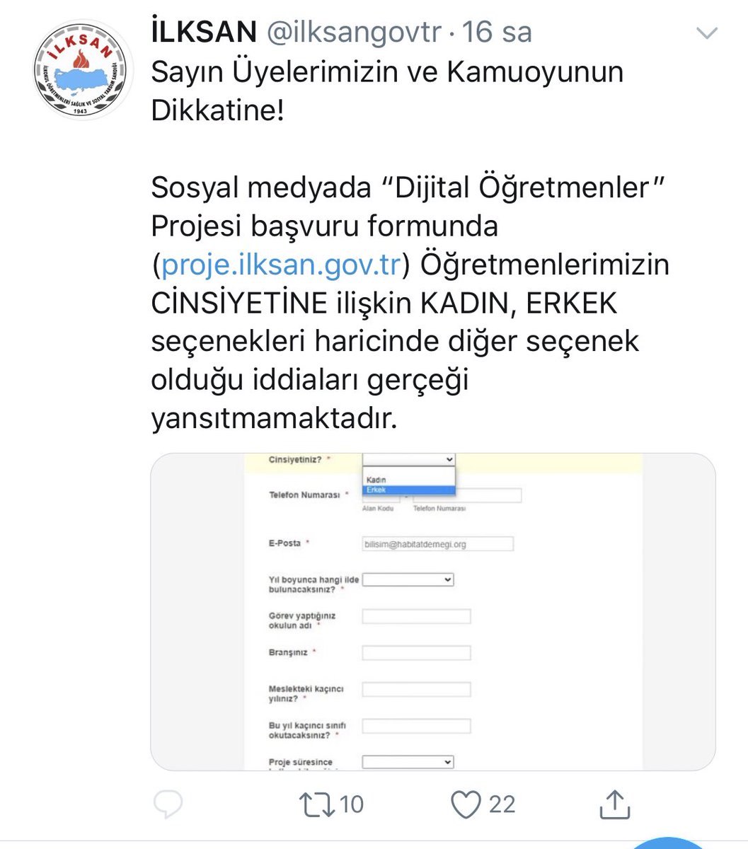 _aliyalcin_'s tweet photo. İLKSAN,Hatayı Kabul Etmeli

İLKSAN Öğretmenlere ne sorduğunun farkında mı? demiş,https://t.co/ZVKCKQzdfi adresindeki kepazeliği gündeme getirmiştim.[belge ekte]

İLKSAN tepkimiz üzere rezaleti düzeltmiş ama aklı sıra iddiamızı da yalanlamış.

Özür Dilemek Bu Kadar da Zor Olmamalı https://t.co/sMKRSf4jpL