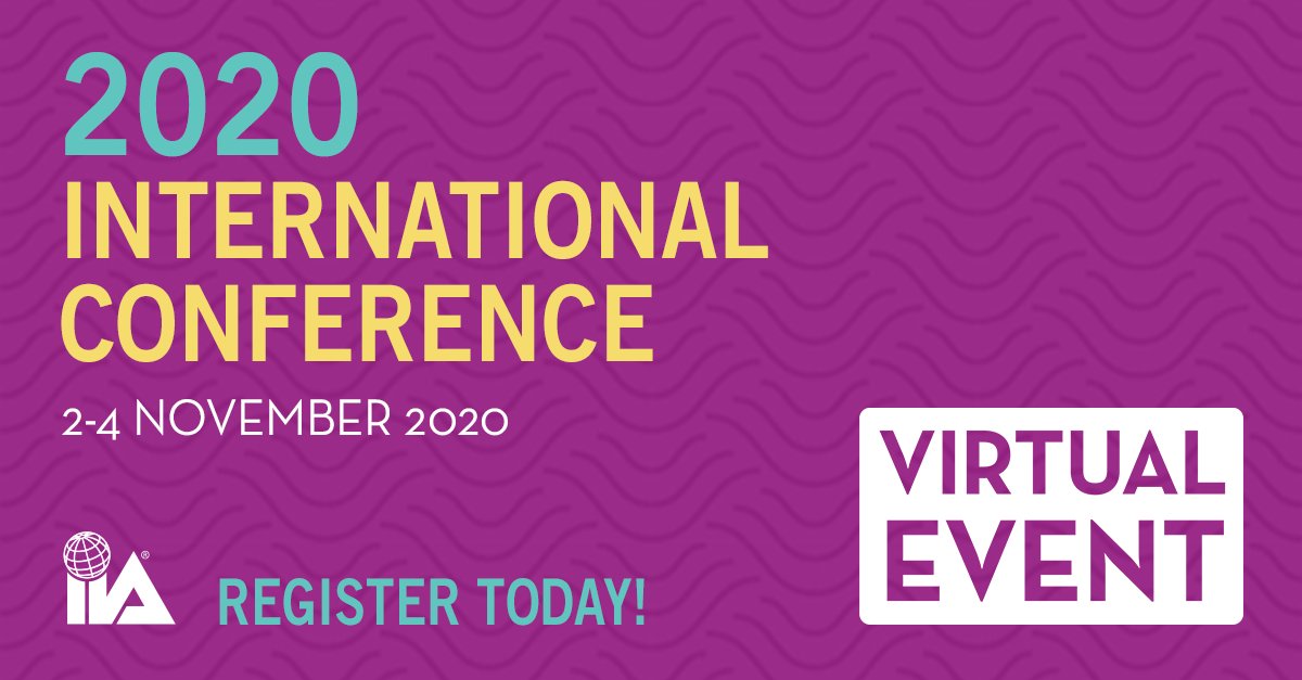 TheIIA's tweet photo. #IIAIC virtual #internalaudit conference, 2–4 November, is your last conference opportunity to earn up to 18 CPEs &amp; address timely issues. Register today. https://t.co/Q3ix0LVpYK https://t.co/dvyTB2GPbr