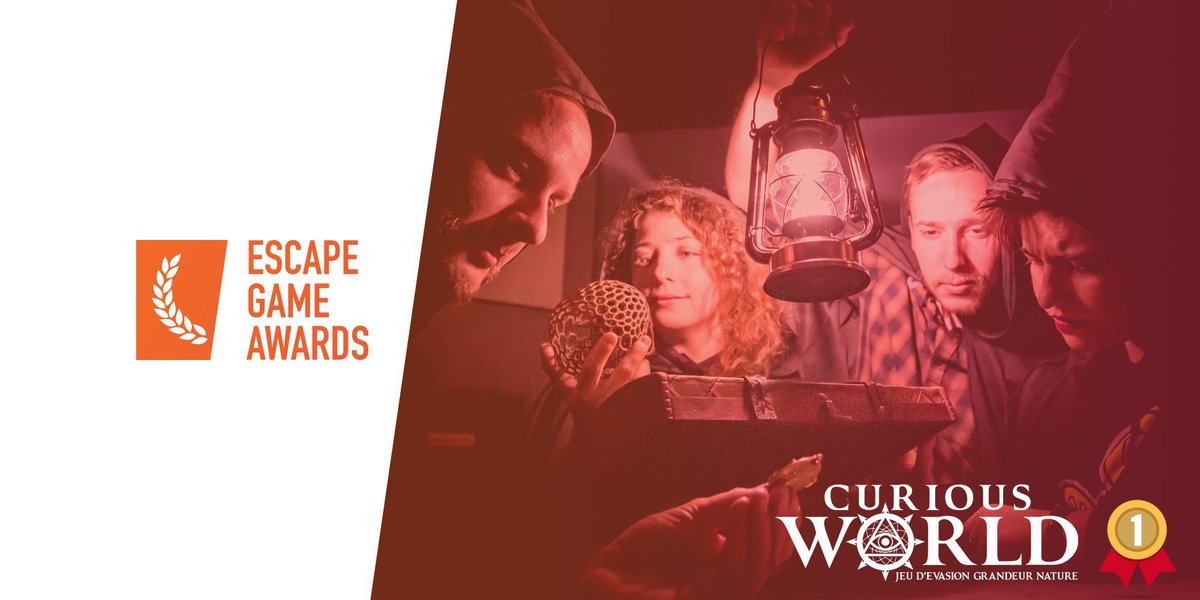 CuriousWorld06's tweet photo. Avec plus de 20000 votants, l'édition 2020 des Escape Game Awards récompense une nouvelle fois notre enseigne avec 2 prix : meilleure enseigne/meilleur jeu PACA ! Un grand merci, une belle récompense pour nos salles 100% made in Cannes ! @davidlisnard @villecannes @CannesIsYours https://t.co/3IUZPwi4Ha