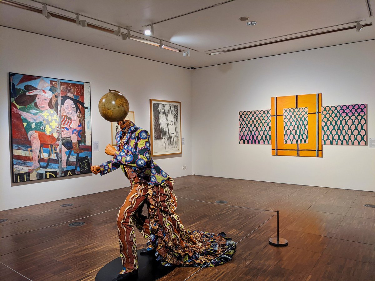Opening on Saturday, 'Stellar: Stars of our Contemporary Collection' presents a selection of works from @WolvArtGallery collections of contemporary art. Includes works by #YinkaShonibare, #LubainaHimid, #DonaldRodney, #JockMcFadyen (all pictured) & more! wolverhamptonart.org.uk/whats-on/stell…