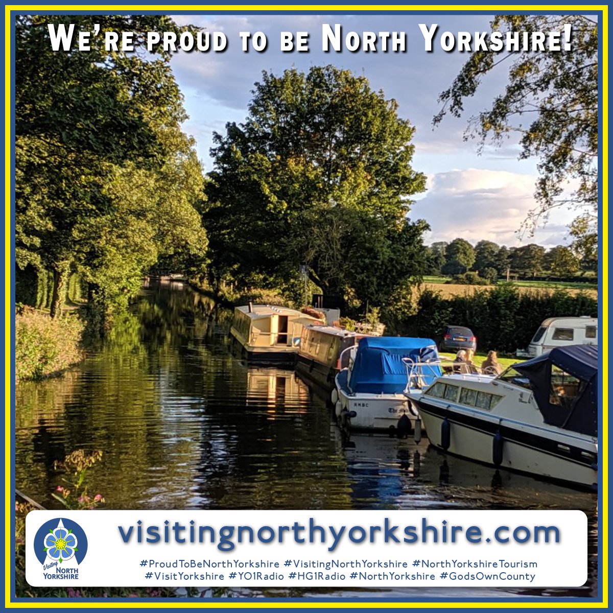 VNYorkshire's tweet photo. We're Proud To Be North Yorkshire!
Are you? Please Like &amp; Share!

#ProudToBeNorthYorkshire #VisitingNorthYorkshire #NorthYorkshireTourism #VisitYorkshire #YO1Radio #HG1Radio #NorthYorkshire #GodsOwnCounty #OnlyInNorthYorkshire https://t.co/oRJGlemLos