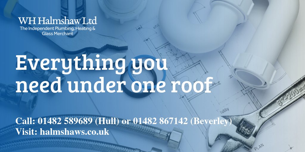 We have all the plumbing and heating components you could need to complete any job, all under one roof!

Visit our trade counters in Beverley or Hull today: ow.ly/wrzz50BFekz

#plumbersmerchant #hull #beverley