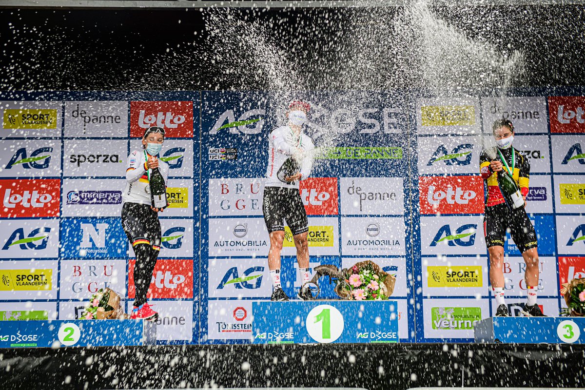 🇧🇪 @Driedaagse_: @LisaBrennauer takes 2nd place in our final race of the year in Belgium 🥈 Crosswinds, team work and rounding our classics campaign with another podium 👏🏼 #AG3daagse WATCH: 🎥 youtu.be/ba29llBp-i0