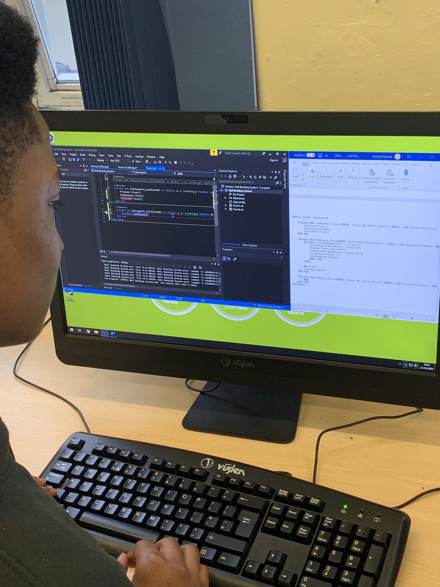 SC_Computing's tweet image. 💻💻Meet and Exceed Week💻💻
Intro to programming challenge this week with BTEC L3 Year 1 , they’ve taken to it like a duck to water
#futuresoftwaredevelopers
#digitalandcomputing
#meetandexceed