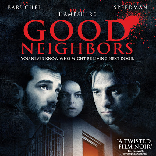 Good Neighbours:Canadian dark-comedy suspense that's hard to explain without giving away the whole plot, but basically three neighbours get tangled in an increasingly difficult situation with each other over while a serial killer runs amok in the neighbourhood.