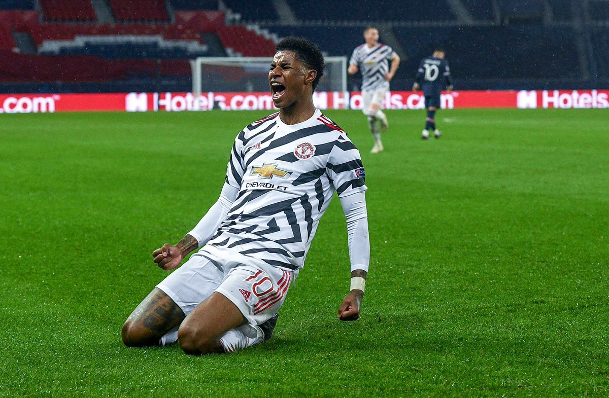 StatmanDave's tweet photo. Marcus Rashford in big games:

⚽️⚽️⚽️⚽️⚽️ vs. Chelsea 
⚽️⚽️⚽️⚽️ vs. Man City 
⚽️⚽️⚽️⚽️ vs. Leicester 
⚽️⚽️⚽️ vs. Liverpool 
⚽️⚽️⚽️ vs. Spurs 
⚽️⚽️ vs. Arsenal 
⚽️⚽️ vs. PSG

Still just 22 years old. 🤯🤯🤯 https://t.co/73glbnXUWy