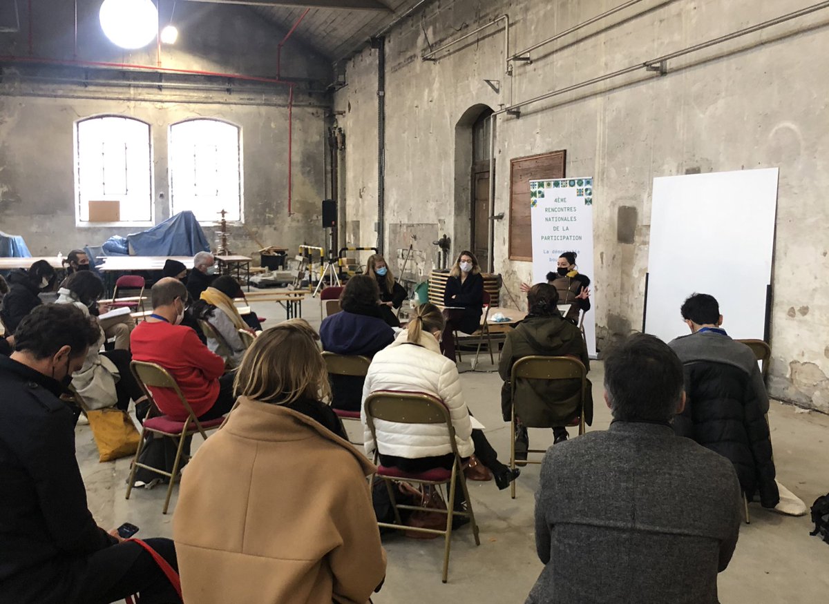 deciderensemble's tweet photo. Quel rôle et quelle place pour les #civictech et #poltech dans la construction des programmes politiques ?
@CapCollectif et @Grenoble_Commun en débattent avec les participants et notre animatrice, @TatdeF de @Obs_CT ! #RNP20 https://t.co/q5Xh0RbqRe
