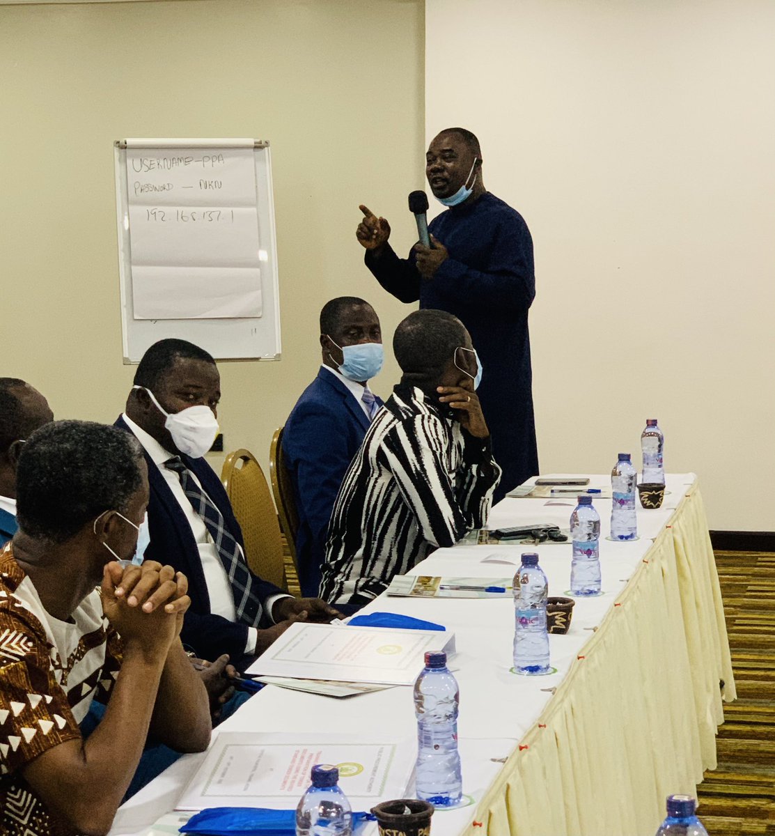 PPA_ghana's tweet photo. Photos: Ongoing Training Workshop on the preparation of Tender Documents Using the Revised Standard Tender Documents at the Crystal Palm Hotel in Accra
#publicprocurement #procurement https://t.co/HJwUIWS9ju
