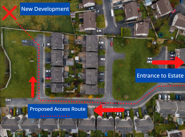 DroimNa's tweet photo. PLEA TO PROTECT DROIM NA CILLE 
Residents of Droim na Cille in Loughrea fear their health and safety as Developer plans to access New Housing Development through their estate.  PLEASE LIKE &amp; SHARE to #ProtectDroimNaCille #ProtectOurChildren #SayNoToDevelopment https://t.co/0AvQ7AKcLG