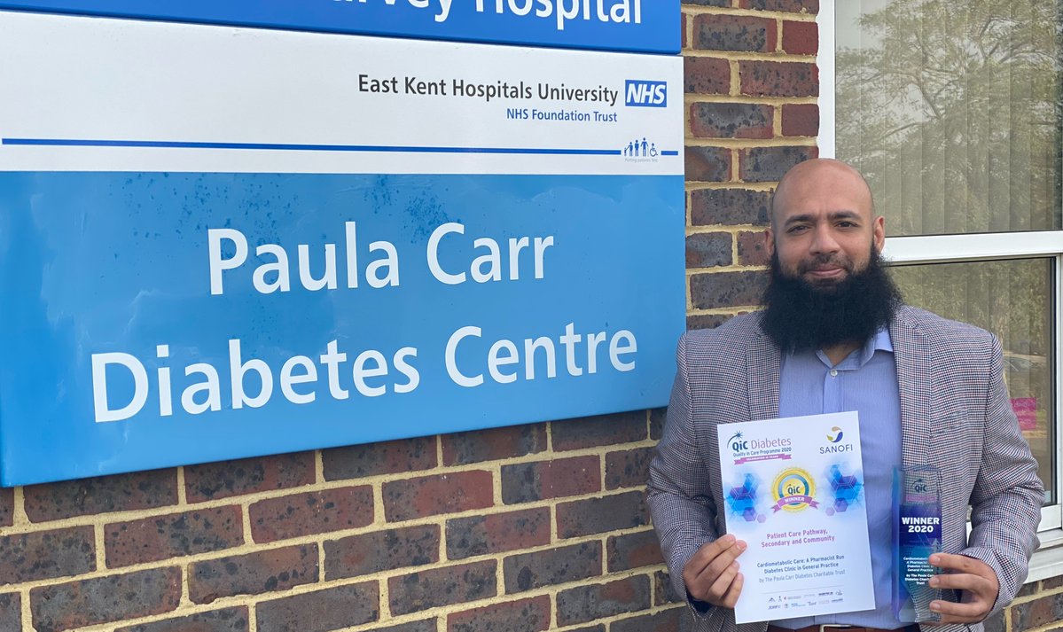 DrAbdulWPhD's tweet photo. At the Paula Carr Trust with @GaryFagg4 and @brackenridge73 with our @QiCProgramme #diabetes #QiCDiabetes #award 👍👍 roll-on phase 2 remote management arm for #COVID19 #Covid19UK #coronavirus to help keep our #diabetes #patients #safe #PatientsAreOurPurpose https://t.co/in3SQI4hCH