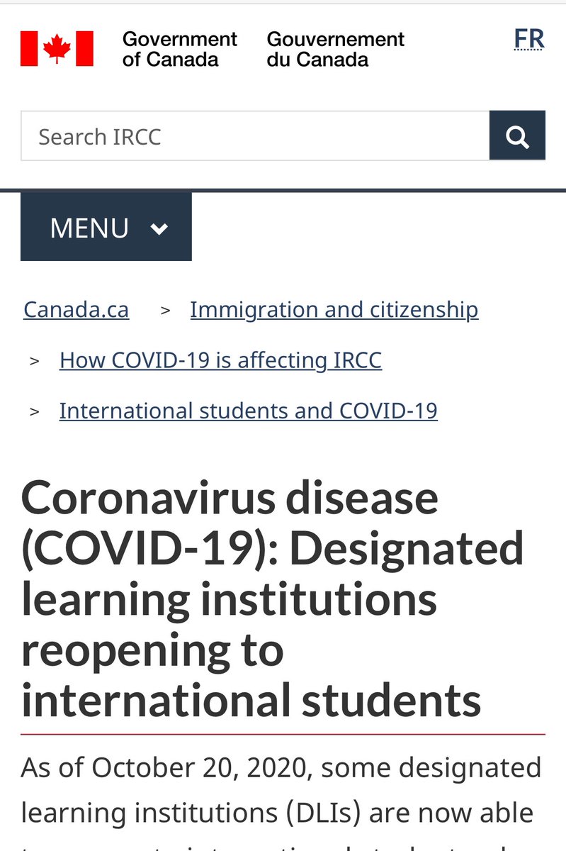 International student with approved #study permit can now travel to Canada provided you and your DLI fulfill the conditions in this link.
Ensure you check the name of your school via this link before traveling to #Canada https://t.co/rF2guay5Yz https://t.co/gzS5jHSYVH
