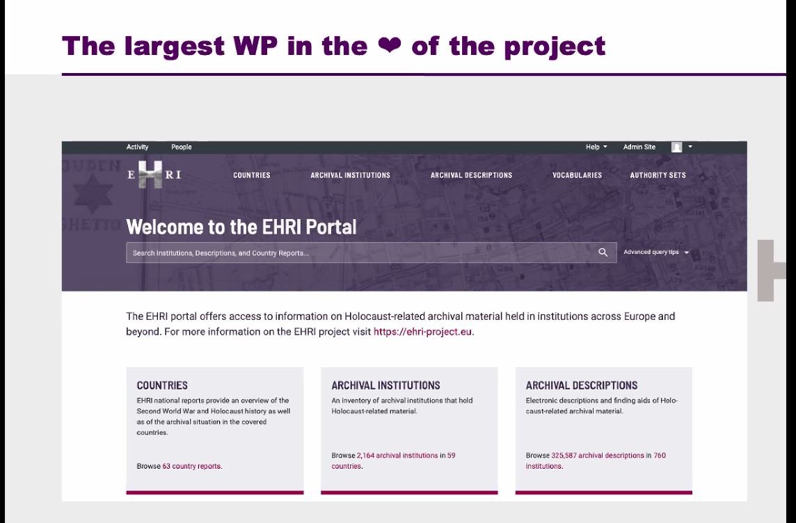 EHRIproject's tweet photo. EHRI has unfolded its plans for the next 4 years. If you are a researcher, archivist, librarian, educator, digital humanist or otherwise interested in #Holocaust Studies, read this overview to see what may be in store for you. Don't hesitate to contact us! https://t.co/kcMbeHVyoR https://t.co/jl9ol9TRLY