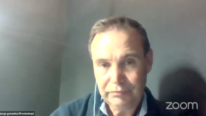 "Incremento del 52% en creación de nuevas tiendas durante la pandemia. Cambio del consumidor en la forma de comprar." - Jorge González de <a href="/PrestaShop/">PrestaShop</a>