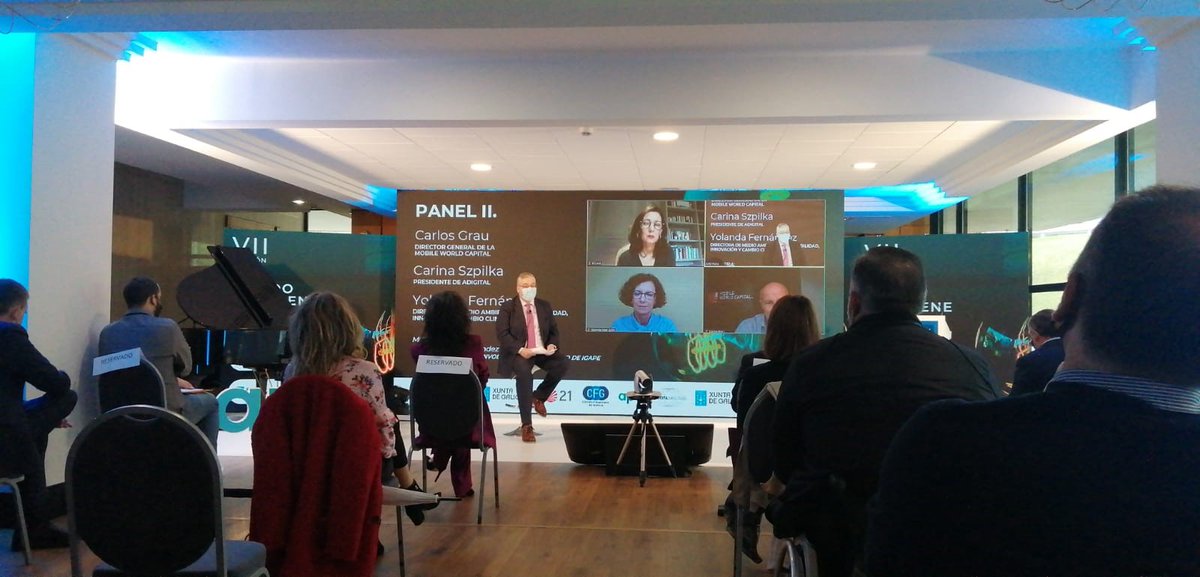 ageinco's tweet photo. #EstaPasando #VIIEdicion de "El mundo que viene". Propuestas de expertos y profesionales para una recuperación económica y social @Xunta @APDasociacion https://t.co/gusMItUlVo