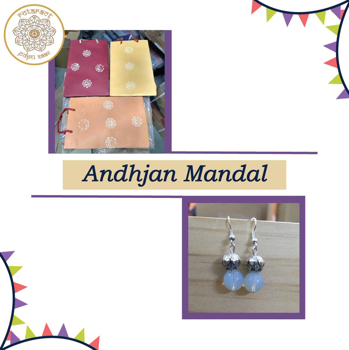 RCPDEU's tweet photo. Contact:
Phone no. +91-7926303346/7926305082
Email ID: blinabad1@bsnl.in/bpaiceviad1@bsnl.in

#VocalForLocal 
#MadeInIndia 
#supportsmallbusiness 
#Rotaract
#Pdpuhaat https://t.co/8nfJix6eQj
