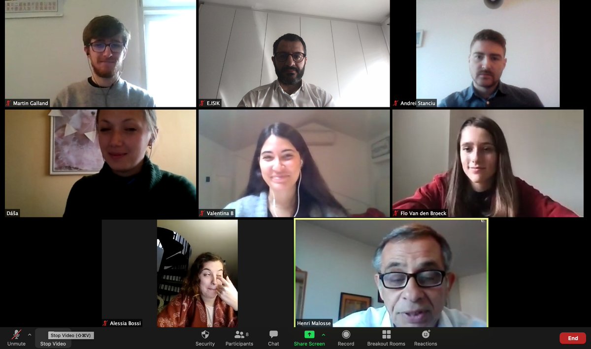 thevocaleurope's tweet photo. Our chairman @MalosseHenri is welcoming our new 🇪🇺 research trainees with a lot of enthusiasm. 🚀🎉 https://t.co/WYp9KITq72
