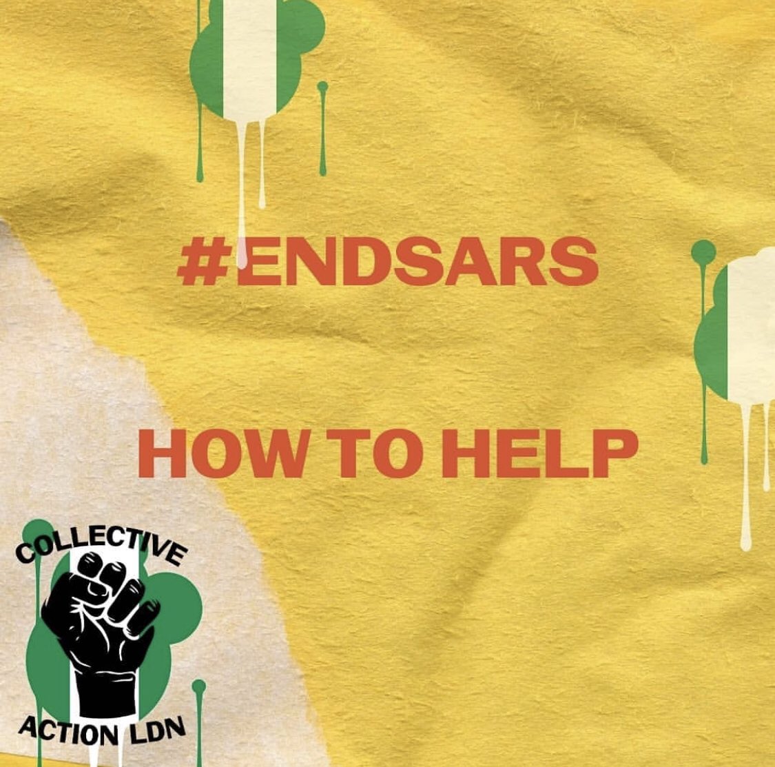 We’ve put together some info on  #EndSARS   and how you can meaningfully help from outside Nigeria. Check the link in our bio, or the thread below, for ways to support.  #EndSWAT  #LekkiMassacre