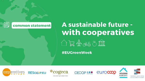 #EUGreenWeek 2020: UN FUTURO SOSTENIBILE CON LE COOPERATIVE. Leggi la dichiarazione congiunta di Cooperatives Europe e delle Organizzazzioni Settoriali Europee:👉legacoop.coop/internazionale… 
👉coopseurope.coop/sites/default/…
 #cooperative #futuro #Sostenible <a href="/CoopsEurope/">Cooperatives Europe</a>