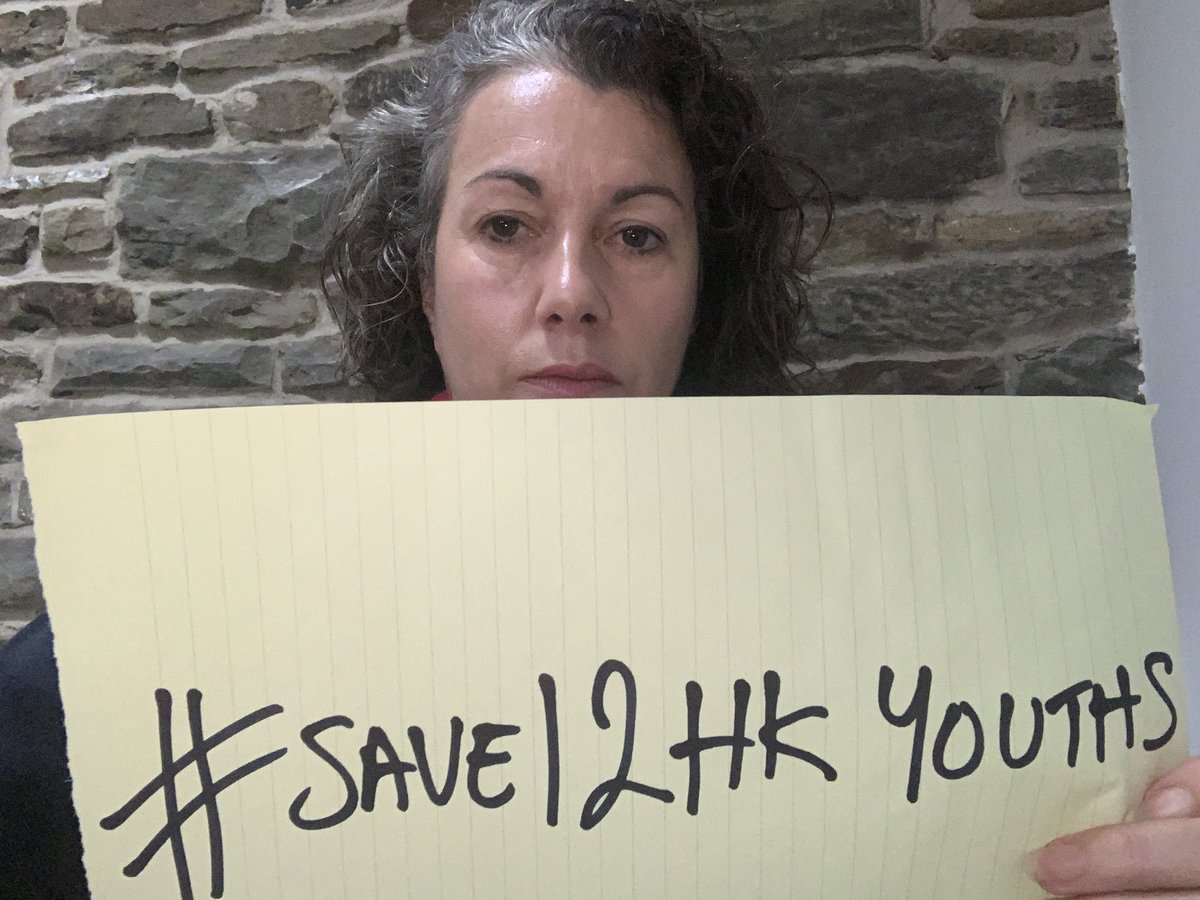SarahChampionMP's tweet photo. #Save #Hongkong #Join #campaign 
As tagged by @lukedepulford join the campaign to speak up for the 12 HKers who've been detained in the mainland for 2 months. 

Post a pic of #save12hkyouths and tag 3 friends @PreetKGillMP @SKinnock @lisanandy https://t.co/Vgzdj9INvW