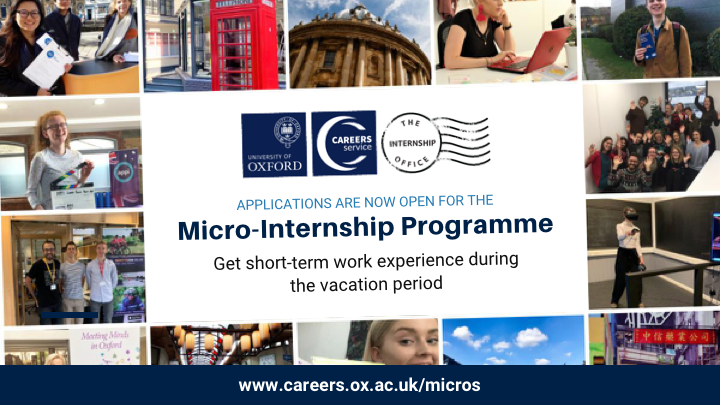 5️⃣ DAYS LEFT TO APPLY FOR MICRO-INTERNSHIPS!
We have 245+ 2 to 5-day remote internships on offer this term. All placements are exclusive to @UniofOxford students and take place in Weeks 9 and 10 of Michaelmas.
Deadline: Mon 26 October, midday.
https://t.co/SlyHubTZlM https://t.co/o5STthPu6y