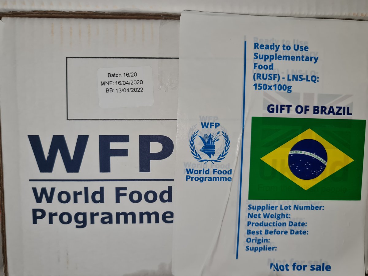 Un World Food Programme Namibia The Ready To Use Supplementary Food Received Today By The Ministry Of Health And Social Services By The Government Of Brazil Through Wfp Namibia Will Un World Food Programme Namibia The Ready To Use Supplementary Food Received Today By The Ministry Of Health And Social Services By The Government Of Brazil Through Wfp Namibia Will