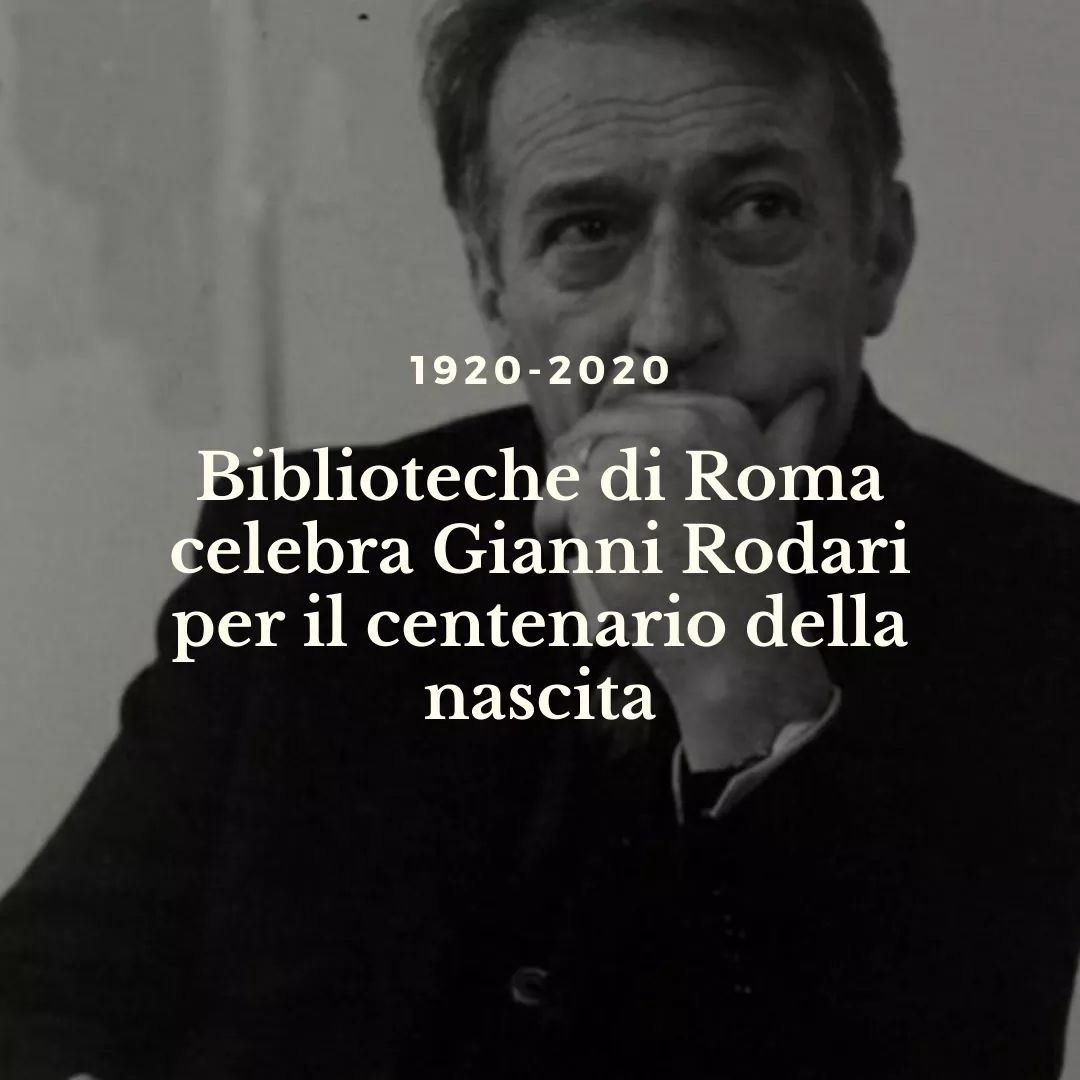 Oggi e venerdì #GianniRodari verrà celebrato da Biblioteche Di Roma con eventi fisici e online: dialoghi, letture, video-interviste e un’esposizione di alcuni titoli del Fondo Gianni Rodari alla Casa delle Letterature. 😀

Per saperne di più: >> bibliotechediroma.it/opac/news/le-b…