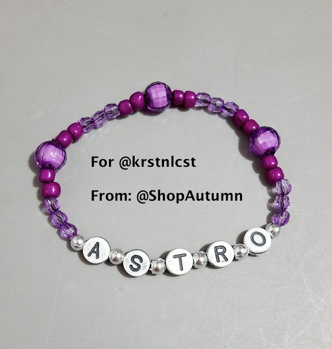 ShopAutumn's tweet photo. @patsmulti @kocchini_ @krstnlcst @newbornaroha #ShopAutumnUpdates Birthday GA extra winners.
Here's your customized bracelets. Still 1 pending.
For the available ones, it is now ready to be shipped anytime.
Thanks again for joining! https://t.co/gMA4Zdwy2e
