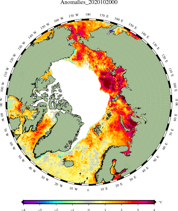 Havisen i Arktis er rekordlav for årstiden, og det går langsomt med at fryse til igen. Især i den østlige del af Arktis. Problemet er for høje hav- og lufttemperaturer. 
#klima #dkgreen