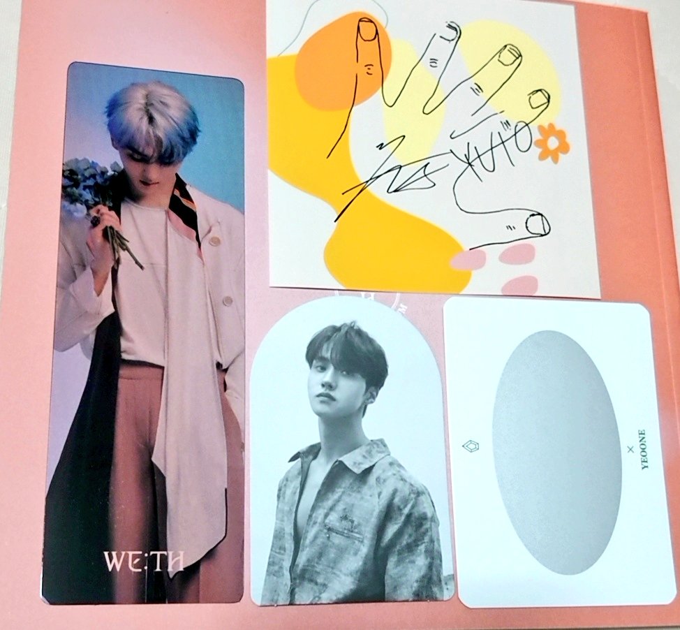 2love_bubbles's tweet photo. 【PENTAGON　WE∶TH　交換】
🌼譲：キノ、ヨウォン、ユウト
🌼求：シノン

お気軽に連絡の程
よろしくお願い致します(∗ˊᵕ`∗)！ https://t.co/r6YrvXTv8y