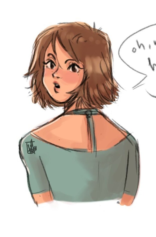 nihciih's tweet photo. #quickdrawing #drawing #art #krita #wacom #wacomtablet #drawingwithkrita #girldraw  while in class... https://t.co/voZab3TXJE