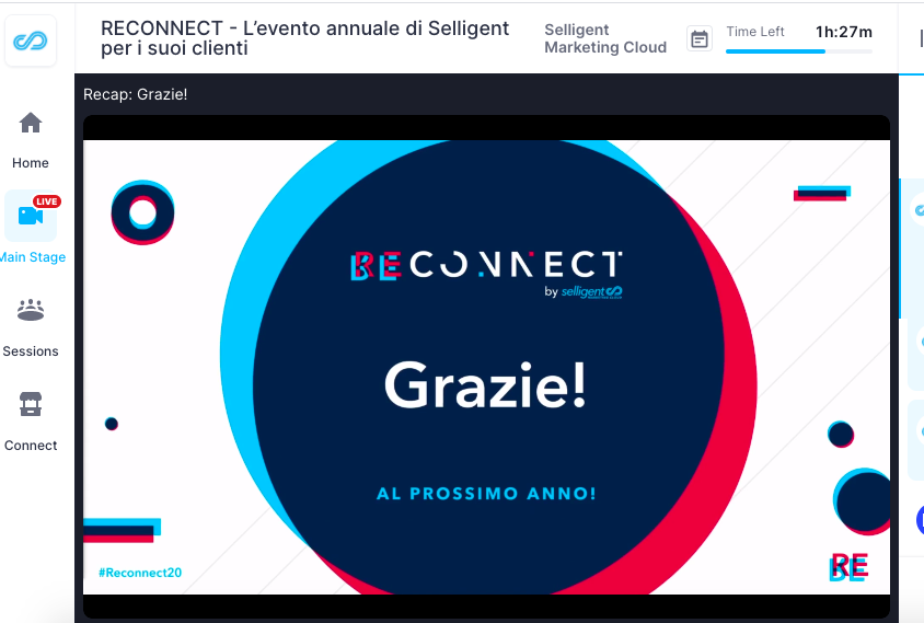 #Reconnect20 si chiude con i risultati della votazione pubblica Best of 2020... The winner is Capri srl, con il nostro partner E-one! <a href="/selligent/">Selligent Marketing Cloud</a>