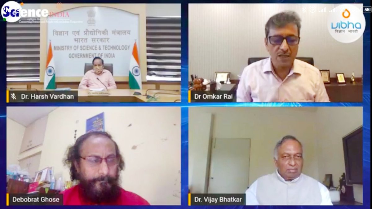 Relaunch of Science Indian magazine by <a href="/drharshvardhan/">Dr Harsh Vardhan</a> 

facebook.com/VIBHAIndia.org…