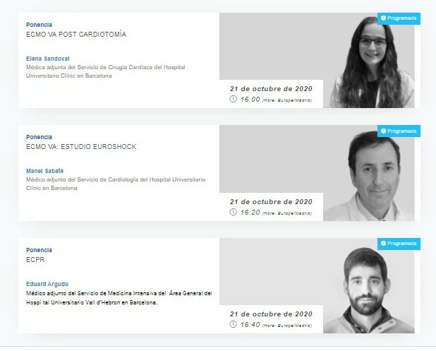 ECMOHUVH's tweet photo. Tercer día del #ECMOBARNA2020 
Tres ponencias de expertos en #ECMO VA #ECPR @EUROSHOCKstudy 
Y después casos clínicos interactivos! A preparar el Kahoot! @GetKahoot. El ganador recibirá una camiseta ECMOBARNA y un libro @ELSOOrg 
@EuroELSO @FOAMecmo @jrdelbrio @EduardArgudo https://t.co/Aq1ecFsmAb