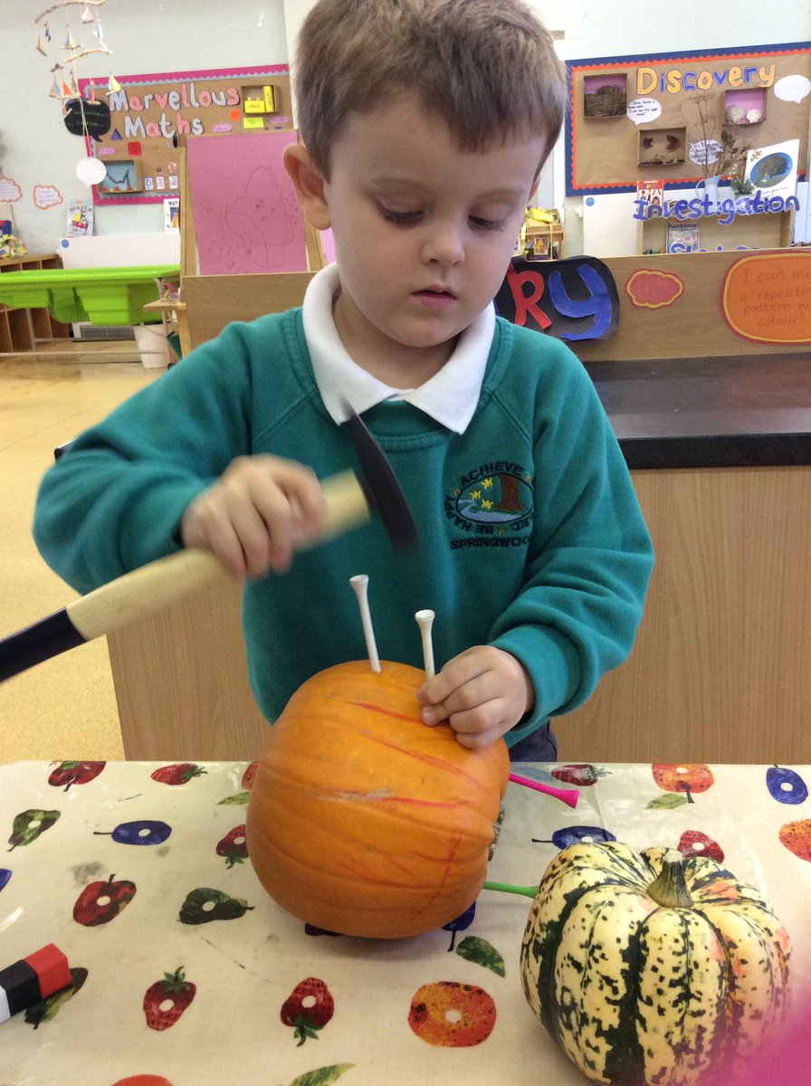 Springwood_Prm's tweet image. #springcardiff have been turning our pumpkins into hedgehogs! #springpd