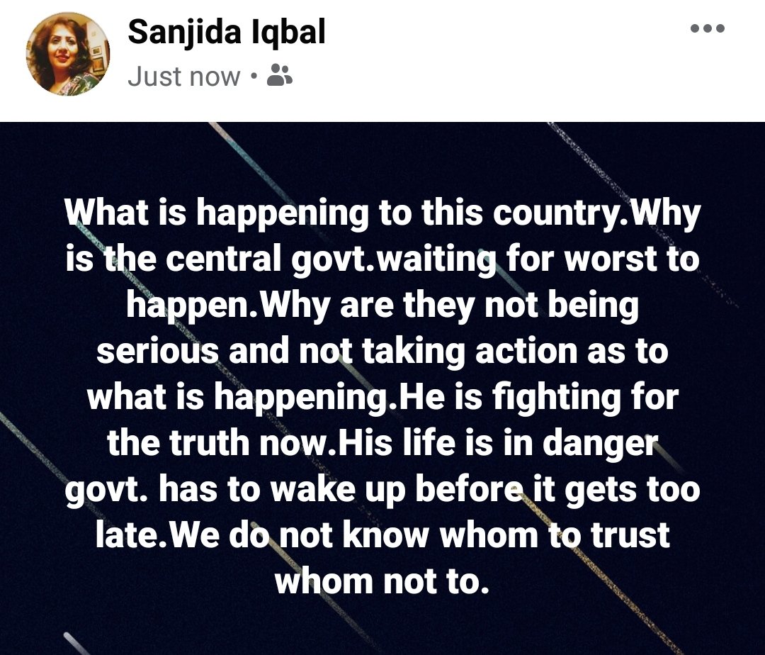 sanjida_iqbal's tweet photo. @republic Central govt is waiting for what?? Why not taking the immediate action??Modi Ji plz provide proper security for Arnab Ji who is always fighting for the truth &the citizens of the country by even putting his life at risk. Whole World watching this....@PMOIndia
#TargetArnavPlot https://t.co/tygiv5m9Qh