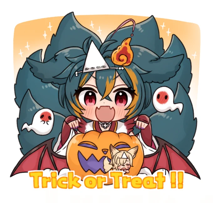 ハロウィンヨウちゃん??? 