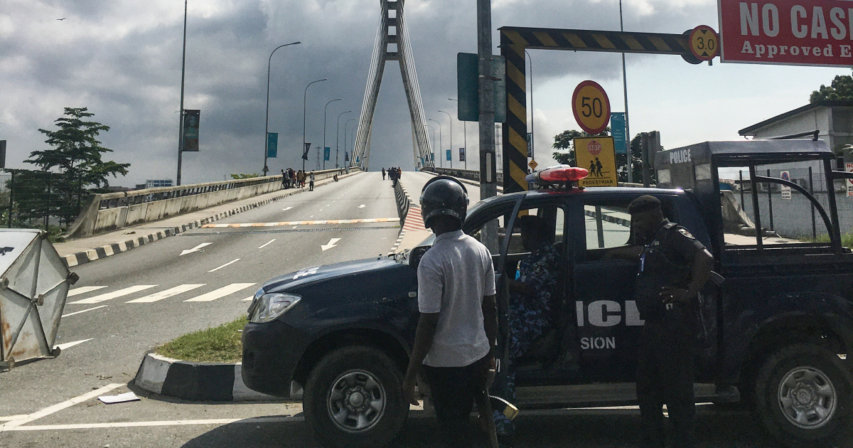 Nigeria’s Lagos under lockdown after soldiers reportedly shot at protesters  https://aje.io/3r6az  |  #EndSARS  